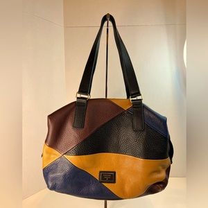 Fossil Multicolor Leather Shoulder Bag